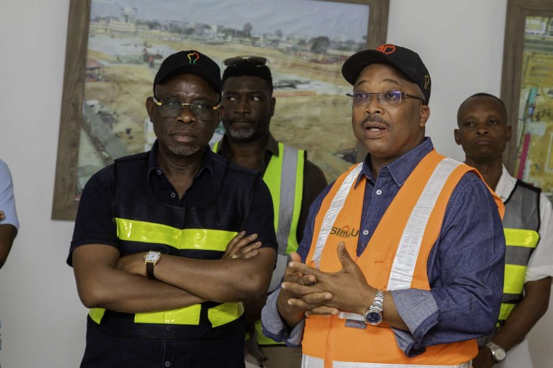 Tournée de chantiers du Ministre du Cadre de Vie et des Transports